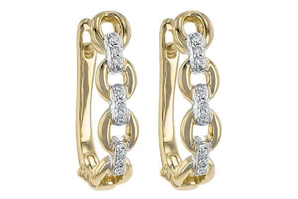 C245-11816: EARRINGS .07 TW