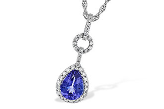 C245-16279: NECK .95 TANZANITE 1.14 TGW