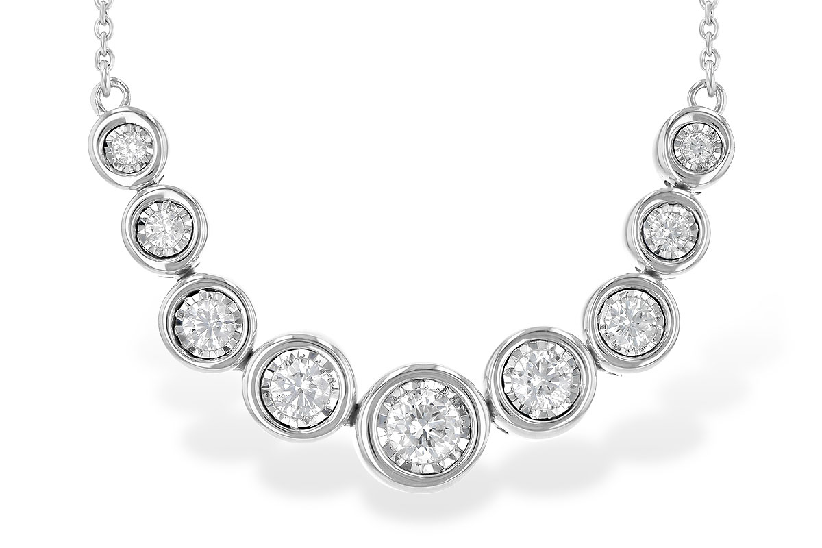 C245-16316: NECKLACE .50 TW