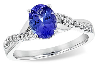 C245-16352: LDS RG 1.20 TANZANITE 1.35 TGW