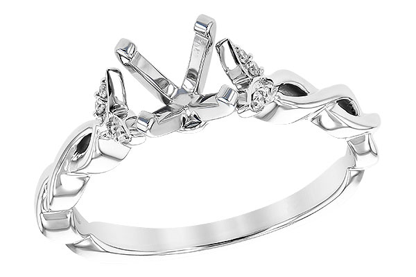 C327-84534: LDS SEMI DIA RG .04 TW