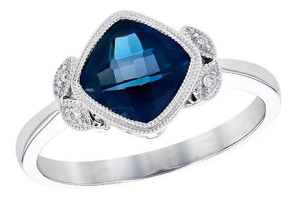 C327-90888: LDS 1.63 LONDON BLUE TOPAZ 1.65 TGW