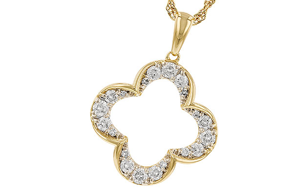 C328-78107: NECKLACE .32 TW