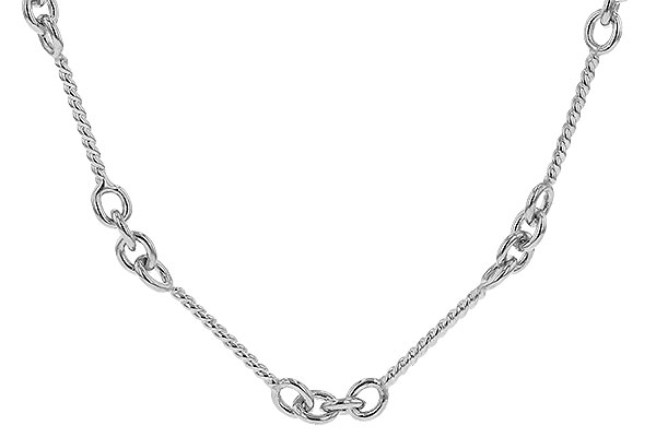 C328-79052: TWIST CHAIN (0.80MM, 14KT, 24IN, LOBSTER CLASP)