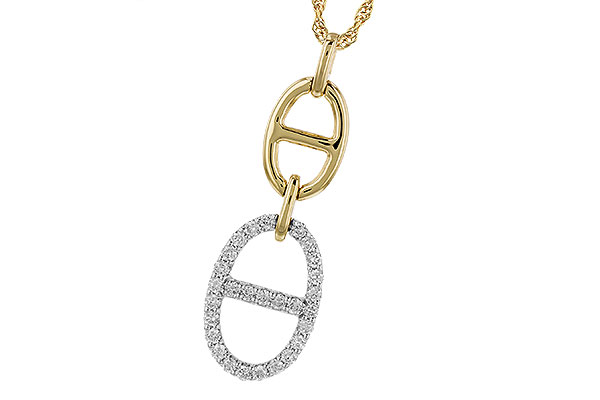 C328-81761: NECKLACE .40 TW