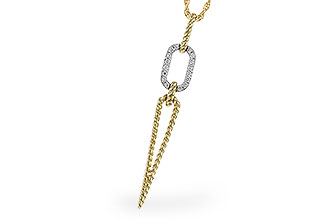 C329-66307: NECKLACE .14 TW