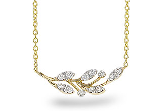 C329-67188: NECKLACE .32 TW (18")