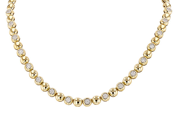 C329-69088: NECKLACE .87 TW (17")