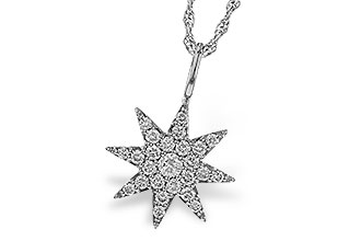 C329-70861: NECKLACE .48 TW