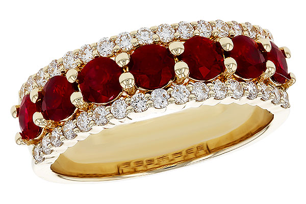 C330-55407: L243-30897 W/RUBY 1.26 TW RUBY 1.70 TGW