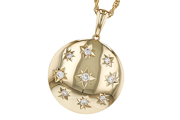 C330-55416: NECKLACE .17 TW