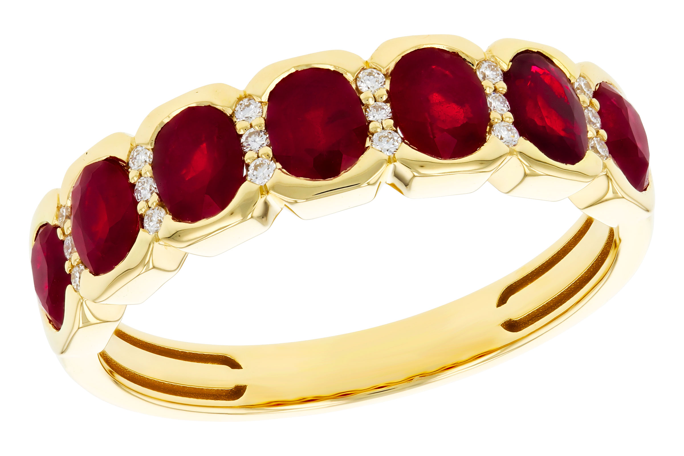 C330-57270: LDS WED RG 1.45 TW RUBY 1.52 TGW