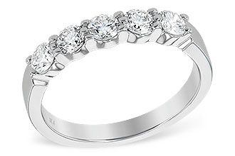 D241-53588: LDS DIA WED RG .75 TW (5 STONES)