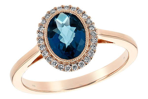 D244-19934: LDS RG 1.27 LONDON BLUE TOPAZ 1.42 TGW