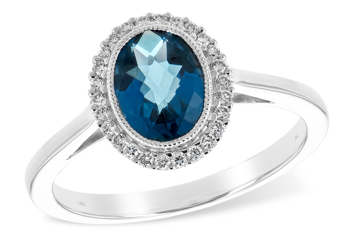 D244-19934: LDS RG 1.27 LONDON BLUE TOPAZ 1.42 TGW