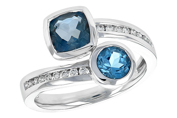 D244-27261: LDS RG 1.55 TW BLUE TOPAZ 1.70 TGW