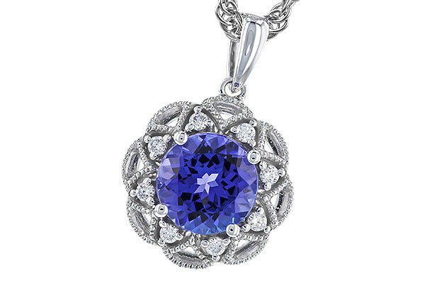 D328-76361: NECK 1.42 TANZANITE 1.50 TGW (7MM TANZ)