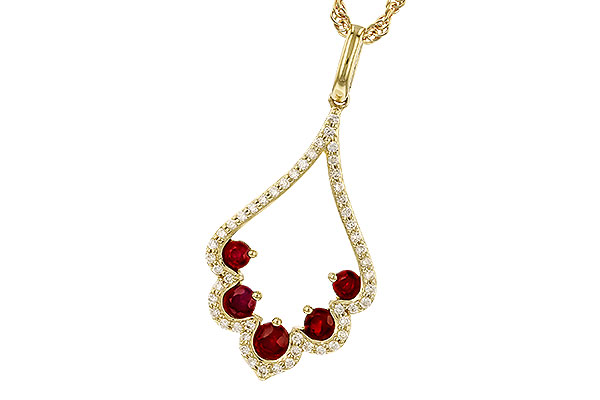 D328-81779: NECK .34 RUBY .53 TGW