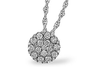 D329-67188: NECKLACE .25 TW