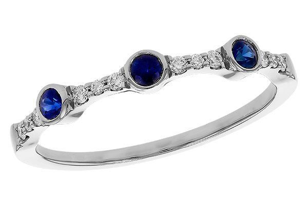 D329-67225: LDS WED RG .16 SAPPHIRE .25 TGW