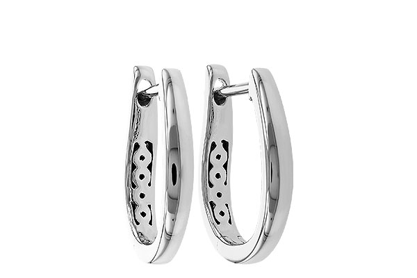 D329-69979: GOLD EARRINGS (15MM)