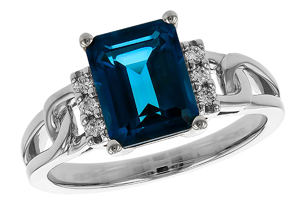 D329-70843: LDS RG 2.42 LONDON BLUE TOPAZ 2.50 TGW (9x7MM LBT)