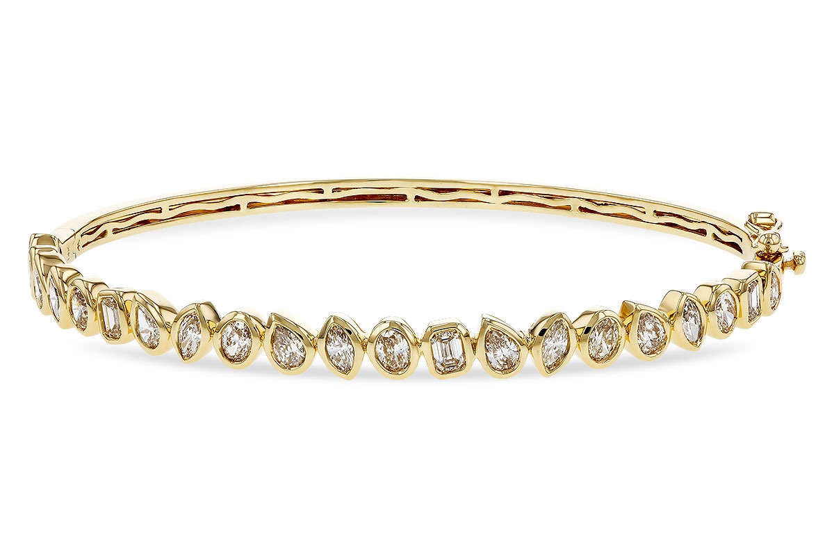 D329-71779: BANGLE 1.65 TW FANCY CUT DIAS