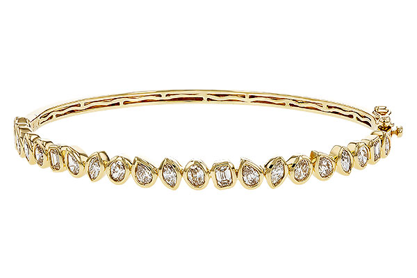 D329-71779: BANGLE 1.65 TW FANCY CUT DIAS