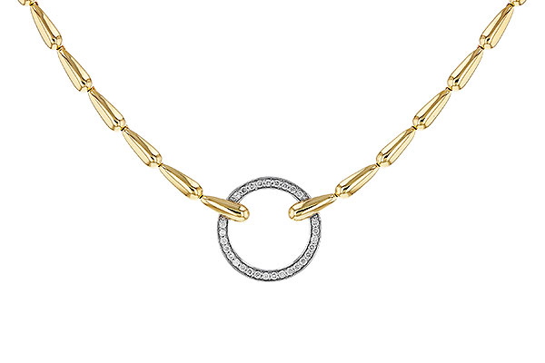 D329-72679: NECKLACE .33 TW (17")