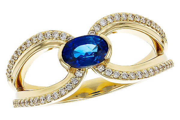D330-55434: LDS RG .56 SAPPHIRE .75 TGW (6x4MM SA)