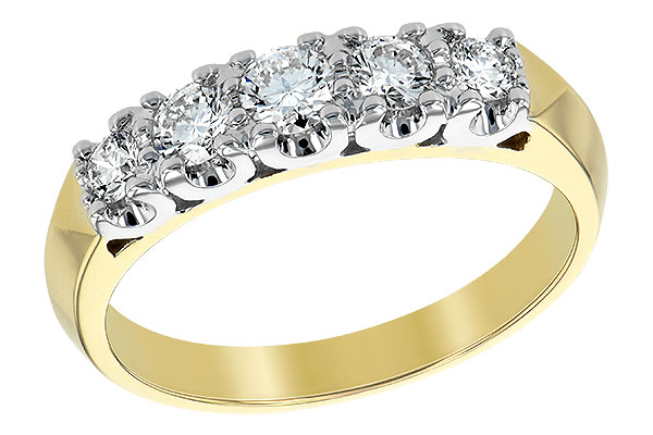 E147-88106: LDS DIA WED RG .50 TW