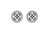 E242-40843: EARRING JACKETS .30 TW (FOR 1.50-2.00 CT TW STUDS)