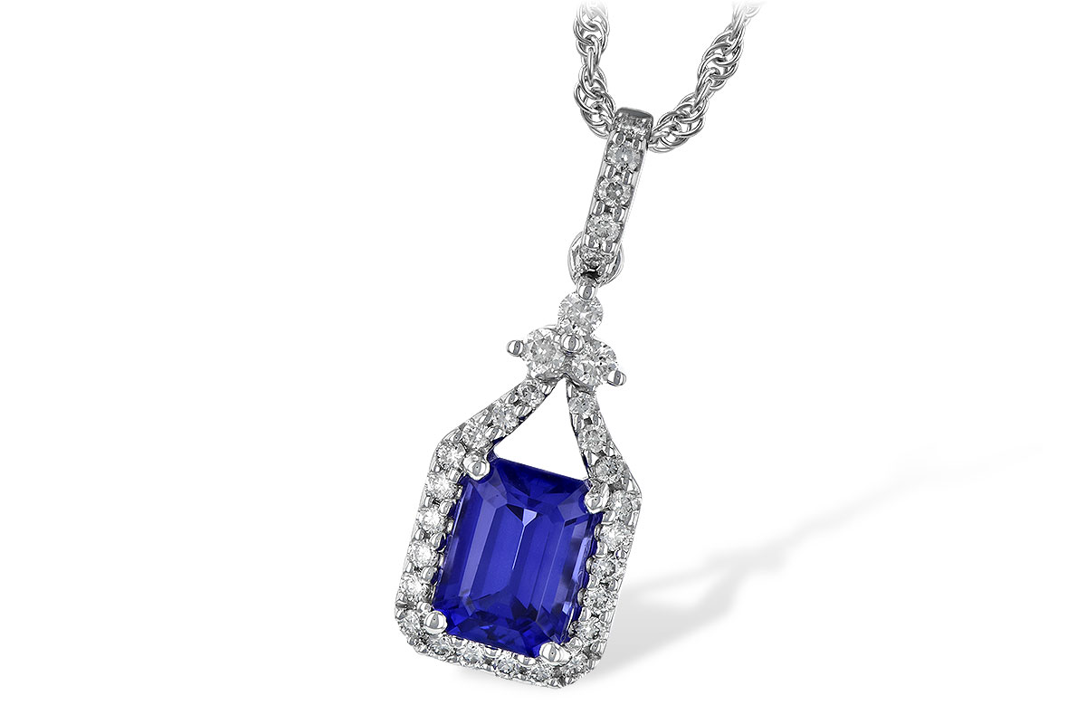 E245-09943: NECK 1.42 TANZANITE 1.72 TGW