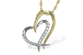 E245-12688: NECKLACE .15 TW
