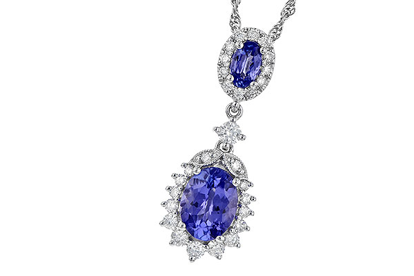 E245-15452: NECK 1.26 TW TANZANITE 1.60 TGW