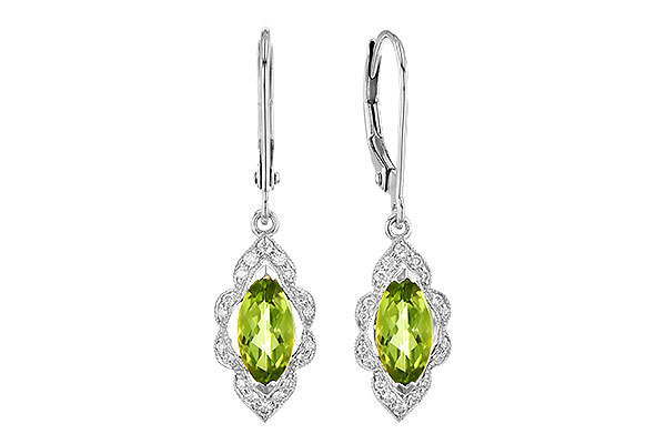 E327-89070: EARR 1.25 PERIDOT 1.40 TGW