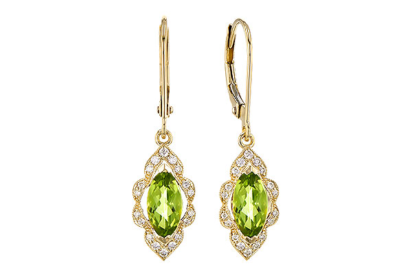 E327-89070: EARR 1.25 PERIDOT 1.40 TGW