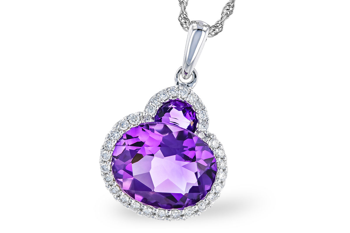 E328-74497: NECK 2.28 TW AMETHYST 2.42 TGW