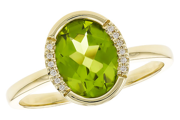 E328-77252: LDS RG 1.72 TW PERIDOT 1.75 TGW (9x7 PER)