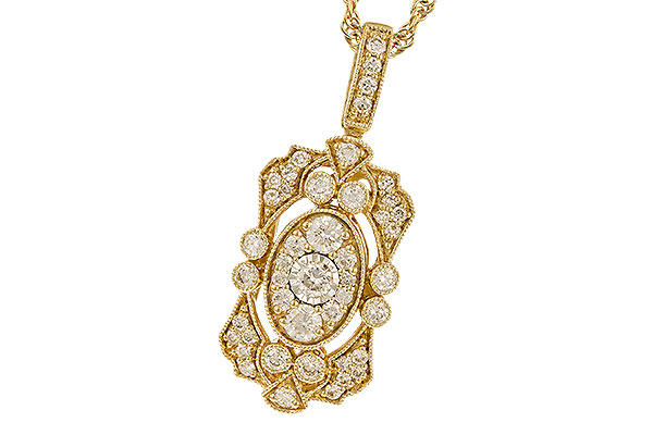 E328-78106: C327-88134 NECK IN ALL Y/G .50 TW