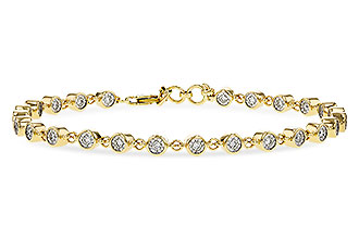 E329-64497: BRACELET .70 TW (7")
