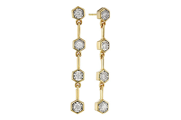 E329-70870: EARRINGS .25 TW