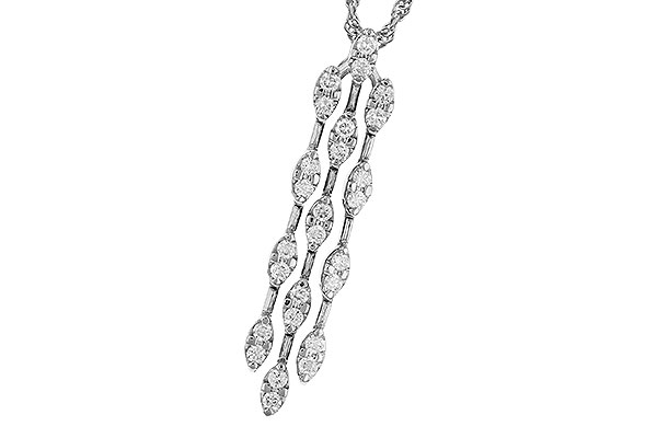 E330-55434: NECKLACE .48 TW