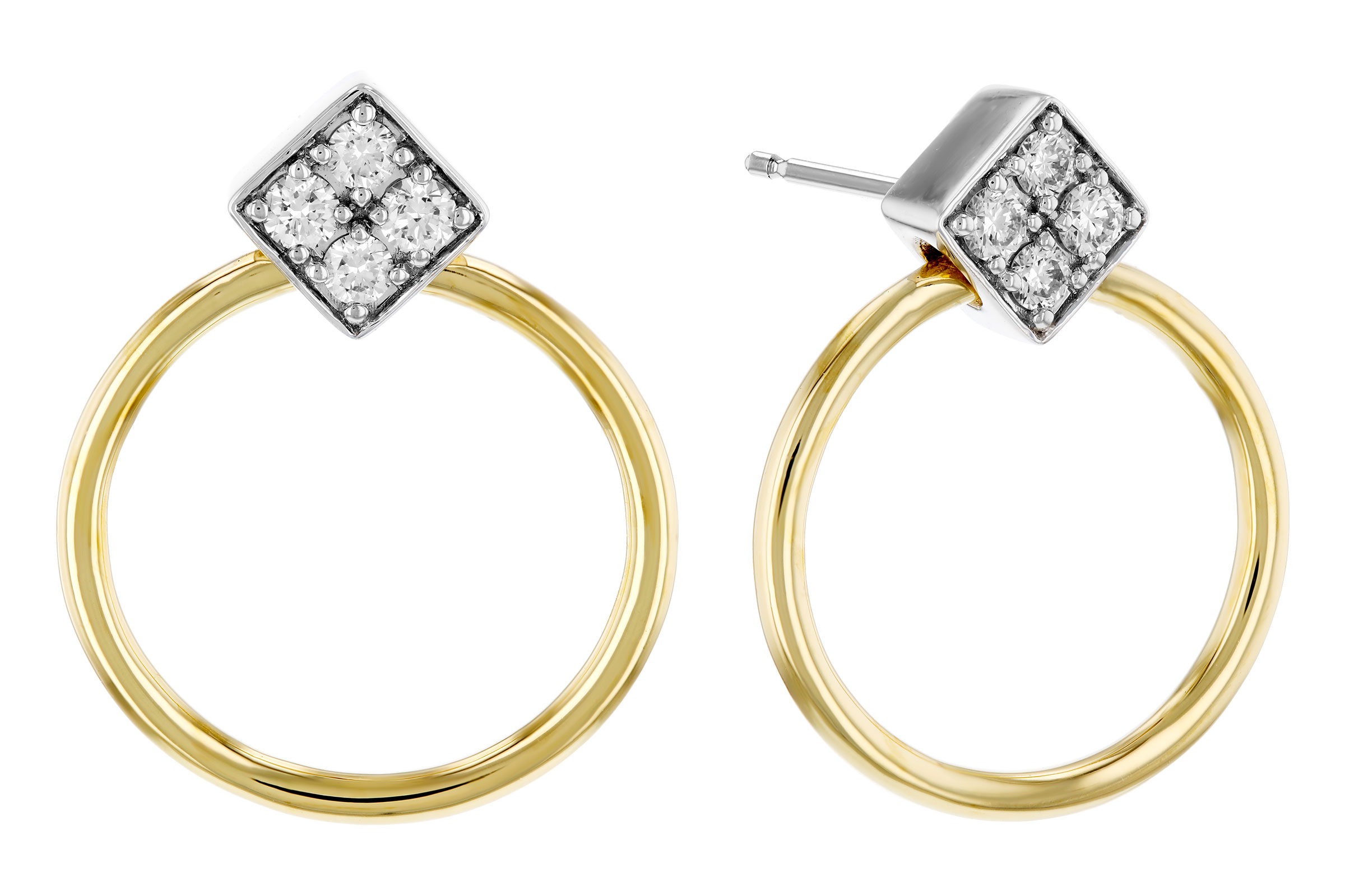 E330-56325: EARRINGS .25 TW