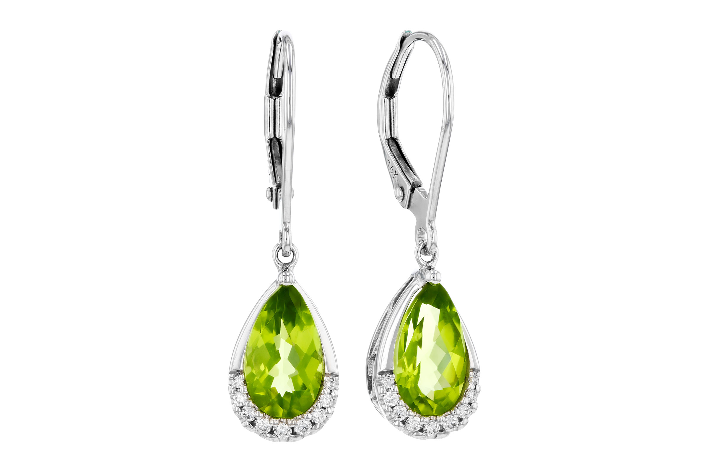 E330-57197: EARR 1.85 PERIDOT 1.94 TGW (9x5MM PS)