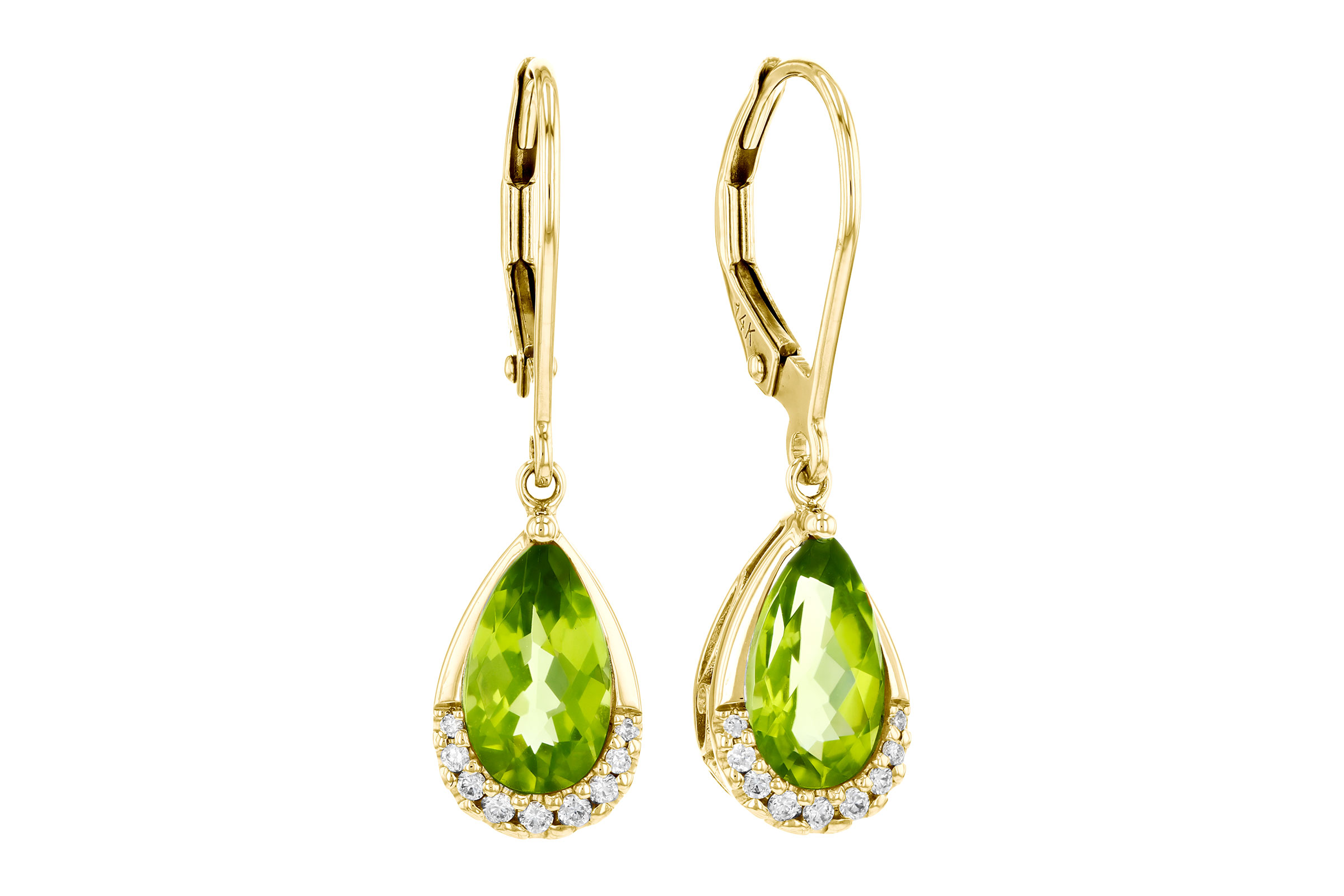 E330-57197: EARR 1.85 PERIDOT 1.94 TGW (9x5MM PS)