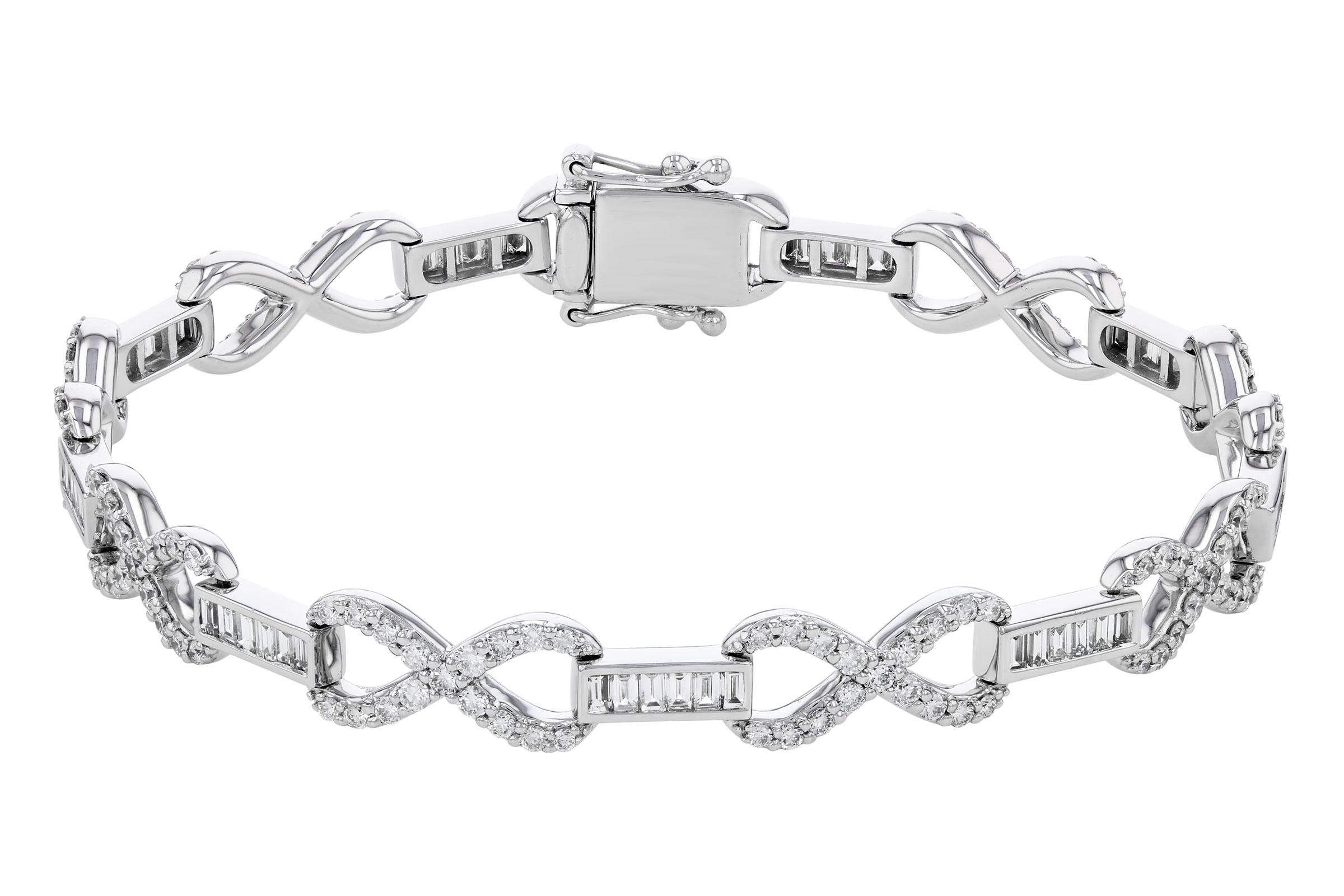 E330-57243: BRACELET 1.00 TW BAG 2.45 TW (7")