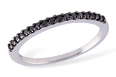 F239-71797: LDS WED RG .16 TW BLACK DIAS