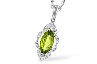 F245-15434: NECK .94 PERIDOT 1.05 TGW