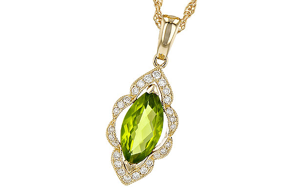 F245-15434: NECK .94 PERIDOT 1.05 TGW